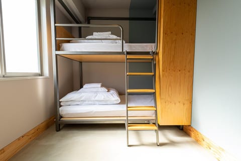 Photo of the whole room, bunk bed