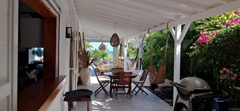 View (from property/room), Balcony/Terrace, Seating area, Garden view