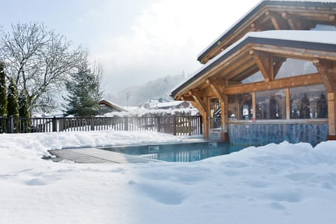 Winter, Swimming pool, Swimming pool