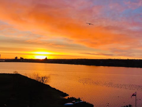 Lake view, Sunrise