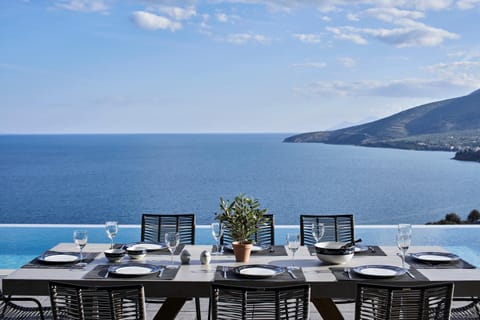 Shades of blue Villa in Peloponnese Region