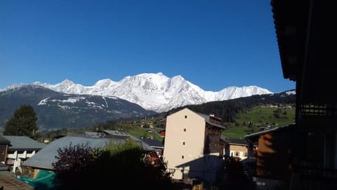 Vue Mont Blanc et toute la chaîne Apartment in Combloux