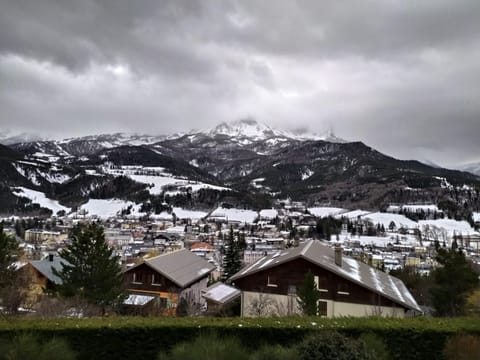 Natural landscape, Winter, Mountain view