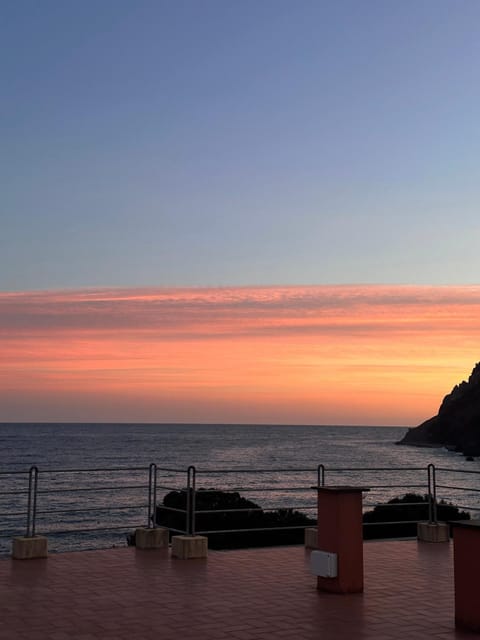 Natural landscape, Sea view, Sunset