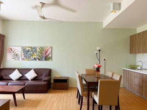 Balcony/Terrace, Kitchen or kitchenette, Living room, Seating area, Dining area, fireplace, kitchen, air conditioner