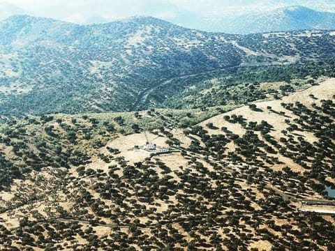 Natural landscape, Bird's eye view, Mountain view