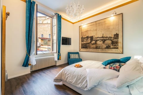 Bed, Photo of the whole room, Bedroom, City view