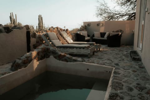 Patio, Natural landscape, Swimming pool