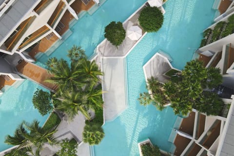 Bird's eye view, Swimming pool