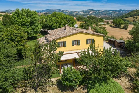 Property building, Bird's eye view, Garden