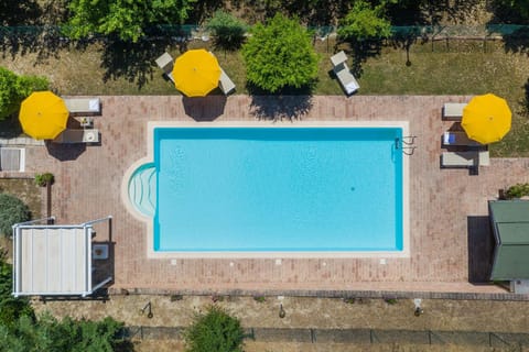 Bird's eye view, Pool view, Swimming pool