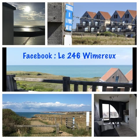 Le 246 - Duplex face à la mer pour 4 personnes, Wifi, TV full Sat, Parking Apartamento in Wimereux