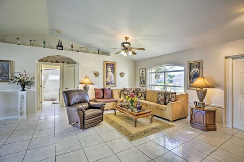 Luxury Cape Coral Home with Pool and Canal Views House in Cape Coral