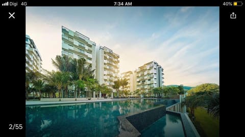 By the sea Duplex penthouse baby Condo in Penang