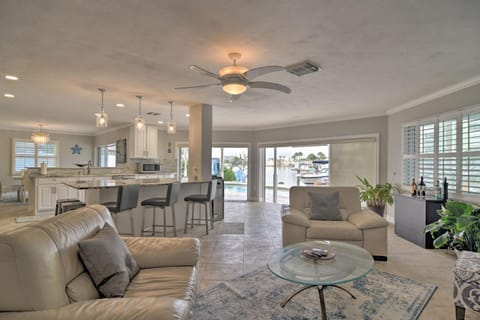 Waterfront St Pete Beach Retreat with Pool and Dock! House in Saint Pete Beach