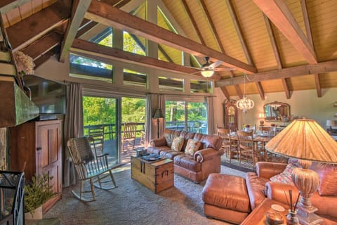 Sky Valley Home with Stunning Views - 1 Mi to Resort Haus in Sky Valley