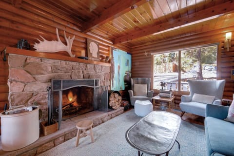 Boutique and Artsy Log Cabin in North Lake Tahoe! House in Kings Beach