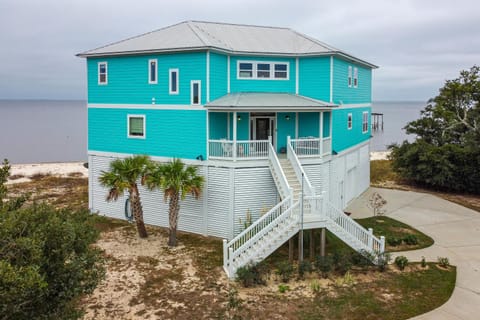 Ocean Springs Magnolia Beach House on Pvt Beach! Haus in Mississippi