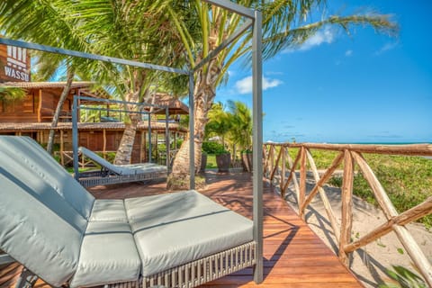 Patio, Beach, Sea view