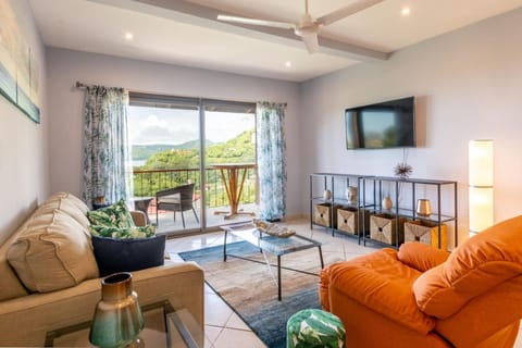 2-Bedroom Ocean-View Condo with Pool House in Playa Flamingo