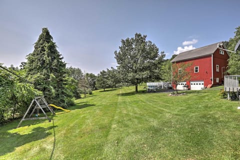 Finger Lakes Vacation Rental 6 Acres with Pool! House in Finger Lakes