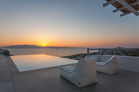 Seating area, Pool view, Sea view, Swimming pool