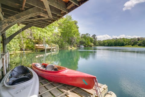 Riverside Dunnellon Home with Private Dock and Kayaks! Haus in Dunnellon