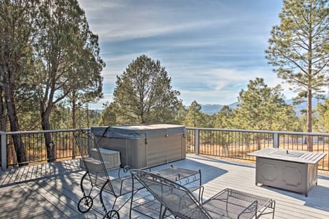 Ruidoso Vacation Rental with Hot Tub and Mtn Views! House in Ruidoso