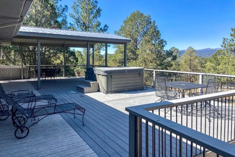 Ruidoso Vacation Rental with Hot Tub and Mtn Views! House in Ruidoso