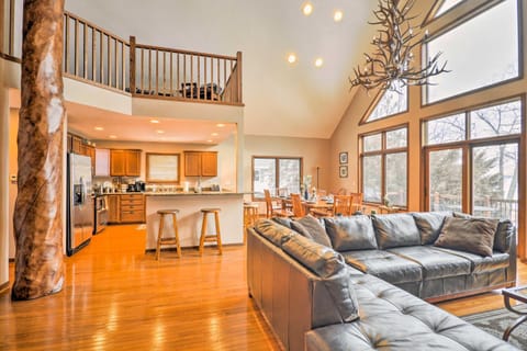 Lakefront Roscommon Home with Game Room and Dock! House in Michigan