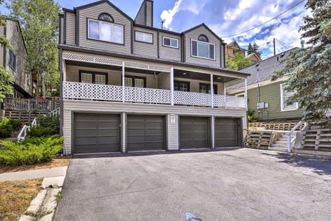 Park City Main Street Overlook Rental with Hot Tub House in Park City