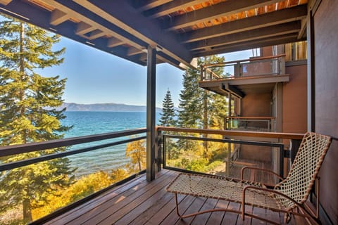 Lakefront Tahoe Home with View 1 Mi to XC Ski Area Condo in Dollar Point