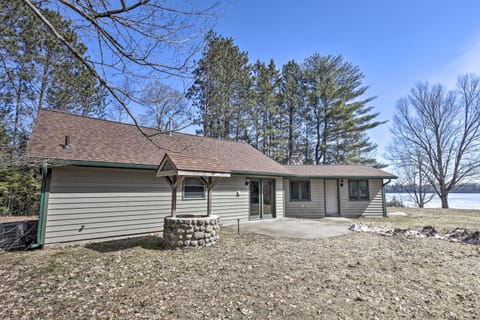 Lakefront Escape with Fishing Pier and Snowmobiling! House in Wisconsin