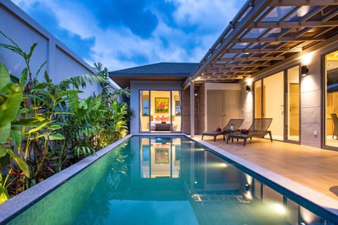 Natural landscape, Pool view, Swimming pool, sunbed