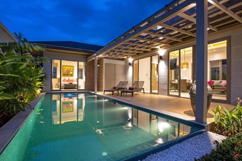 Property building, Swimming pool, Swimming pool, Sunset
