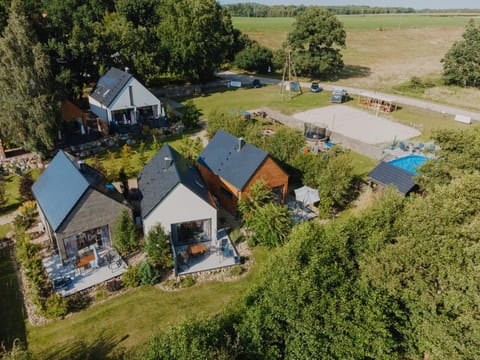 Property building, Day, Neighbourhood, Natural landscape, Bird's eye view