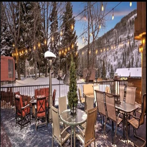 Patio, Winter