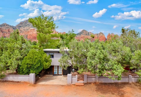 Property building, Natural landscape, Mountain view