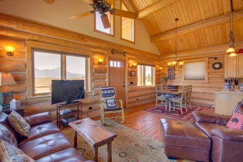 Yellowstone Cabin with Stunning Mountain Views Haus in Pray