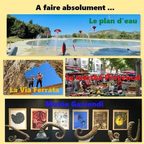 Cœur de ville, T2, rue piétonne, Digne les Bains Apartment in Provence-Alpes-Côte d'Azur