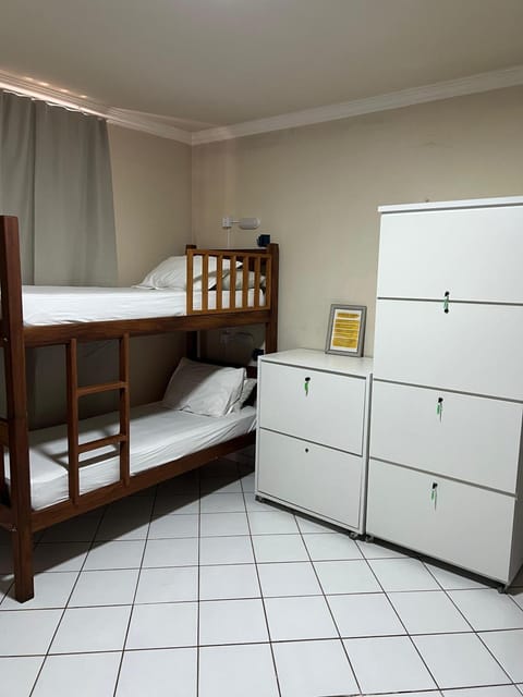 Bed, Photo of the whole room, Bedroom, bunk bed, locker