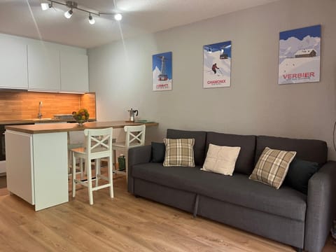 Alpine apartment in Swiss village of Torgon Apartment in Haute-Savoie