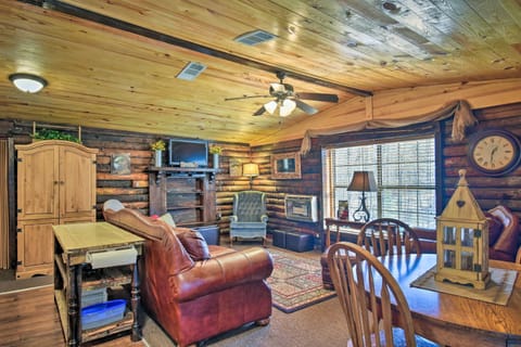 Arkansas Log Cabin Rental Near Lake Greeson! House in Pike County