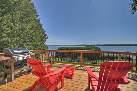 Plattsburgh Home with Deck on Lake Champlain House in Lake Champlain