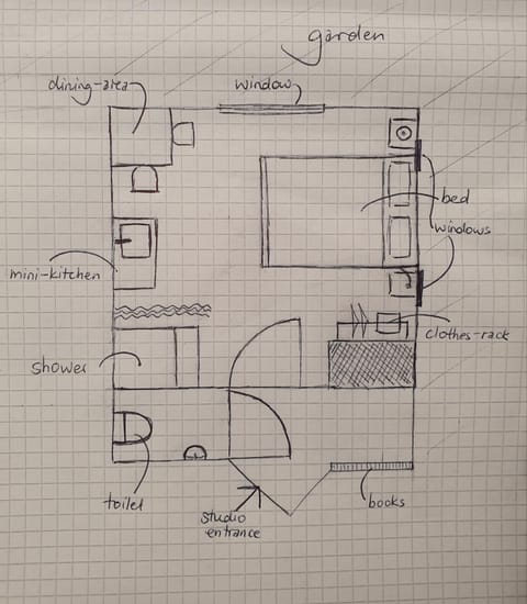 Gardenview Studio Basel Apartment in Basel