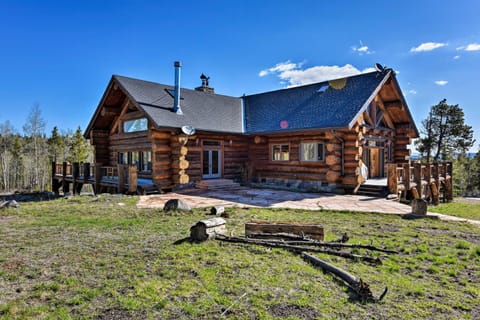 22STR-00019 Fairplay Cabin with Hot Tub and Sauna House in Park County