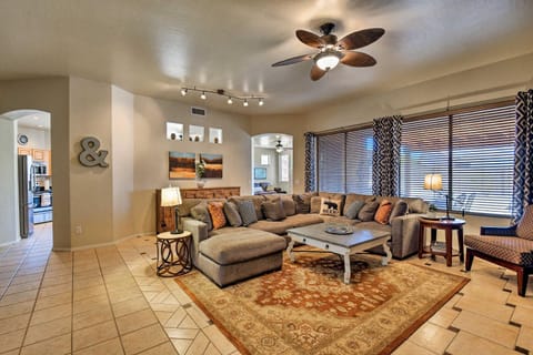 Inviting Goodyear Home with Covered Patio and Gas Grill House in Goodyear