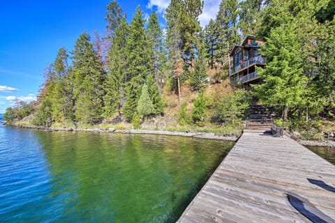 Lake Pend Oreille Home with Dock and Paddle Boards House in Lake Pend Oreille