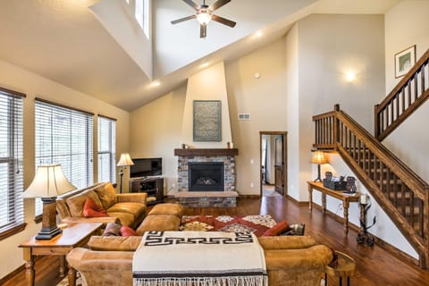 Patio, Fire Pit, and Ski Mountain View Granby Home House in Granby