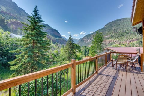 Magnificent Ouray Home with Deck and Mountain Views! House in Colorado